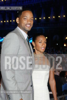 10_09_04 VENICE 61st FILM FESTIVAL - FILM SHARK TALE - SCREENING. THE ACTOR WILL SMITH WITH HIS WIFE JADA PINKETT.©Graziano Arici/Rosebud2 CINEMA