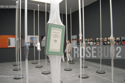 VENEZIA 09/09/04   - 9¡ MOSTRA INTERNAZIONALE DI ARCHITETTURA - BIENNALE ARCHITETTURA : UNIDENTITA PULVISCOLARE DI PAOLO LANZI ©Graziano Arici/Rosebud2  ARSENALE