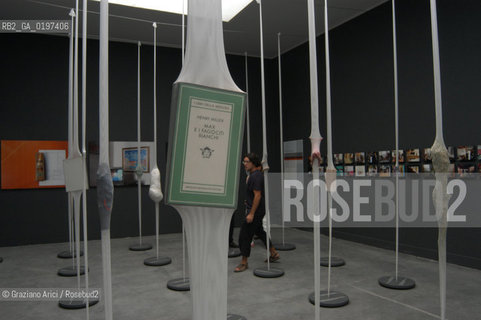 VENEZIA 09/09/04   - 9¡ MOSTRA INTERNAZIONALE DI ARCHITETTURA - BIENNALE ARCHITETTURA : UNIDENTITA PULVISCOLARE DI PAOLO LANZI ©Graziano Arici/Rosebud2  ARSENALE