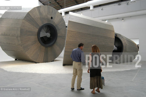 VENEZIA 09/09/04   - 9¡ MOSTRA INTERNAZIONALE DI ARCHITETTURA - BIENNALE ARCHITETTURA :  PADIGLIONE ITALIA : TURRIS BABEL AND LIGHTING DI MASSIMO SCOLARI ©Graziano Arici/Rosebud2