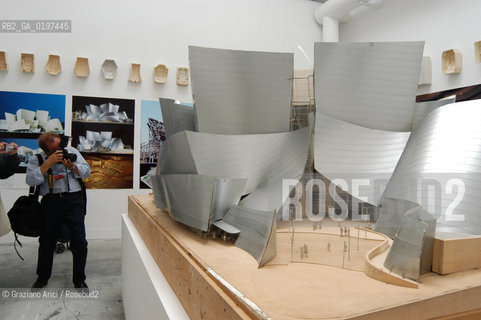 VENEZIA 09/09/04   - 9¡ MOSTRA INTERNAZIONALE DI ARCHITETTURA - BIENNALE ARCHITETTURA :  PADIGLIONE ITALIA : GEHRY PARTNERS, LLP WALT DINEY CONCERT HALL ©Graziano Arici/Rosebud2