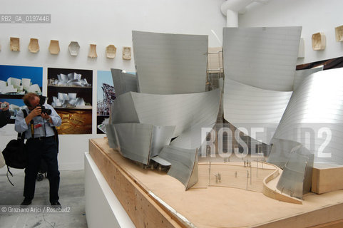 VENEZIA 09/09/04   - 9¡ MOSTRA INTERNAZIONALE DI ARCHITETTURA - BIENNALE ARCHITETTURA :  PADIGLIONE ITALIA : GEHRY PARTNERS, LLP WALT DINEY CONCERT HALL ©Graziano Arici/Rosebud2