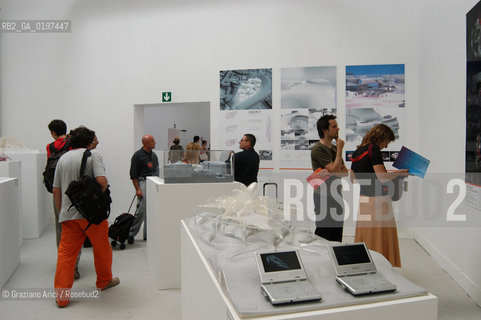 VENEZIA 09/09/04   - 9¡ MOSTRA INTERNAZIONALE DI ARCHITETTURA - BIENNALE ARCHITETTURA :  PADIGLIONE ITALIA : HERNAN  DIAZ-ALONSO-XEFIROTARCH>MULTIPURPOSE ARENA PARK ©Graziano Arici/Rosebud2