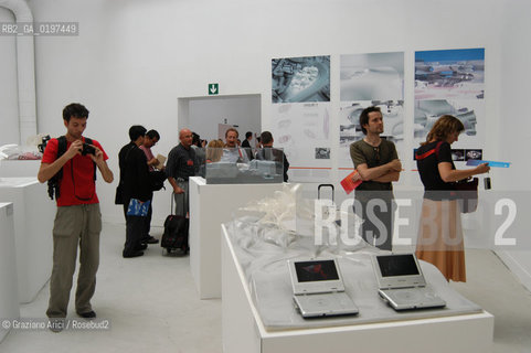 VENEZIA 09/09/04   - 9¡ MOSTRA INTERNAZIONALE DI ARCHITETTURA - BIENNALE ARCHITETTURA :  PADIGLIONE ITALIA : HERNAN  DIAZ-ALONSO-XEFIROTARCH>MULTIPURPOSE ARENA PARK ©Graziano Arici/Rosebud2