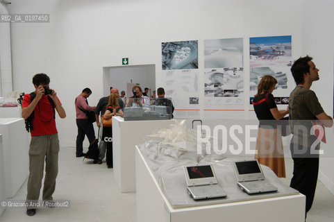VENEZIA 09/09/04   - 9¡ MOSTRA INTERNAZIONALE DI ARCHITETTURA - BIENNALE ARCHITETTURA :  PADIGLIONE ITALIA : HERNAN  DIAZ-ALONSO-XEFIROTARCH>MULTIPURPOSE ARENA PARK ©Graziano Arici/Rosebud2