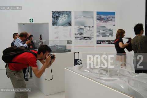 VENEZIA 09/09/04   - 9¡ MOSTRA INTERNAZIONALE DI ARCHITETTURA - BIENNALE ARCHITETTURA :  PADIGLIONE ITALIA : HERNAN  DIAZ-ALONSO-XEFIROTARCH>MULTIPURPOSE ARENA PARK ©Graziano Arici/Rosebud2