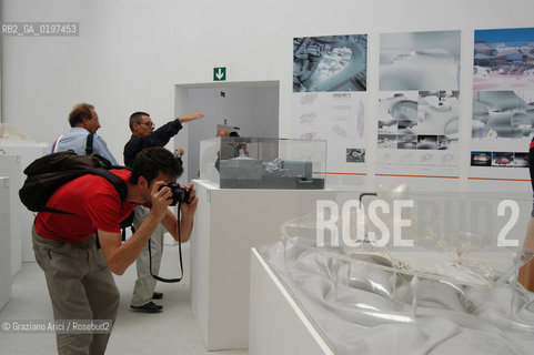 VENEZIA 09/09/04   - 9¡ MOSTRA INTERNAZIONALE DI ARCHITETTURA - BIENNALE ARCHITETTURA :  PADIGLIONE ITALIA : HERNAN  DIAZ-ALONSO-XEFIROTARCH>MULTIPURPOSE ARENA PARK ©Graziano Arici/Rosebud2