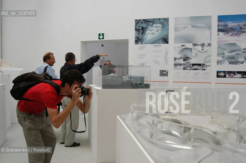 VENEZIA 09/09/04   - 9¡ MOSTRA INTERNAZIONALE DI ARCHITETTURA - BIENNALE ARCHITETTURA :  PADIGLIONE ITALIA : HERNAN  DIAZ-ALONSO-XEFIROTARCH>MULTIPURPOSE ARENA PARK ©Graziano Arici/Rosebud2