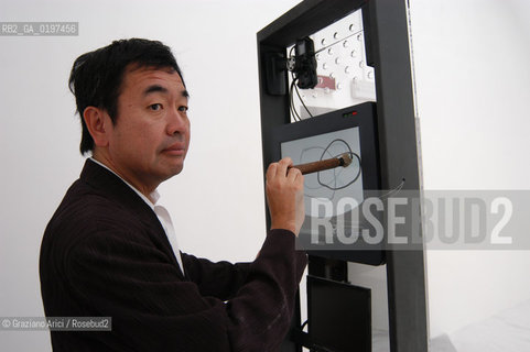 VENEZIA 09/09/04   - 9¡ MOSTRA INTERNAZIONALE DI ARCHITETTURA - BIENNALE ARCHITETTURA :  PADIGLIONE ITALIA  : LARCHITETTO KENGO KUMA ©Graziano Arici/Rosebud2