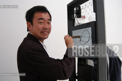 VENEZIA 09/09/04   - 9¡ MOSTRA INTERNAZIONALE DI ARCHITETTURA - BIENNALE ARCHITETTURA :  PADIGLIONE ITALIA  : LARCHITETTO KENGO KUMA ©Graziano Arici/Rosebud2