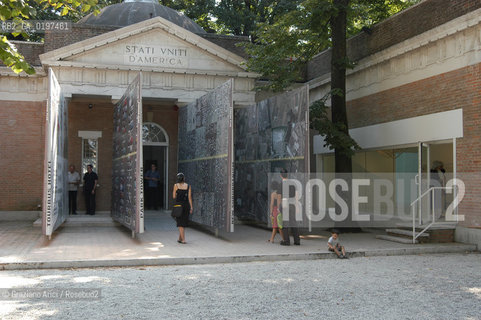 VENEZIA 09/09/04   - 9¡ MOSTRA INTERNAZIONALE DI ARCHITETTURA - BIENNALE ARCHITETTURA :  PADIGLIONE USA . ©Graziano Arici/Rosebud2