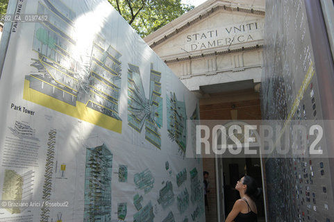 VENEZIA 09/09/04   - 9¡ MOSTRA INTERNAZIONALE DI ARCHITETTURA - BIENNALE ARCHITETTURA :  PADIGLIONE USA . ©Graziano Arici/Rosebud2