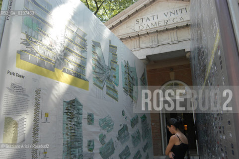 VENEZIA 09/09/04   - 9¡ MOSTRA INTERNAZIONALE DI ARCHITETTURA - BIENNALE ARCHITETTURA :  PADIGLIONE USA . ©Graziano Arici/Rosebud2