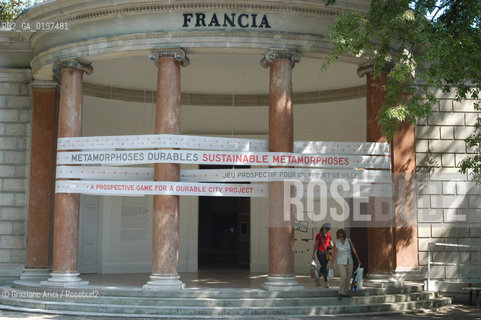 VENEZIA 09/09/04   - 9¡ MOSTRA INTERNAZIONALE DI ARCHITETTURA - BIENNALE ARCHITETTURA :  PADIGLIONE FRANCIA ©Graziano Arici/Rosebud2