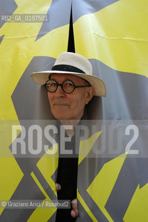 VENEZIA 09/09/04   - 9¡ MOSTRA INTERNAZIONALE DI ARCHITETTURA - BIENNALE ARCHITETTURA :  PADIGLIONE GRAN BRETAGNA LARCHITETTO INGLESE PEETER COOK. ©Graziano Arici/Rosebud2