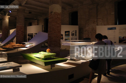 VENEZIA 09/09/04   - 9¡ MOSTRA INTERNAZIONALE DI ARCHITETTURA - BIENNALE ARCHITETTURA :  PROGETTI ESPOSI ALLE CORDERIE  ©Graziano Arici/Rosebud2 ARSENALE