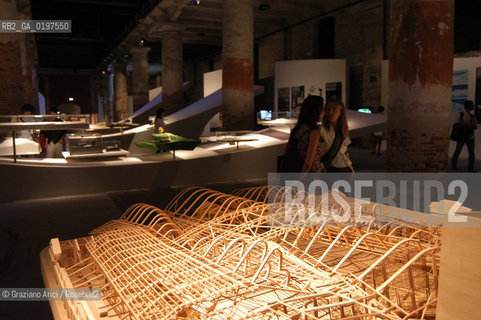 VENEZIA 09/09/04   - 9¡ MOSTRA INTERNAZIONALE DI ARCHITETTURA - BIENNALE ARCHITETTURA :  PROGETTI ESPOSI ALLE CORDERIE  ©Graziano Arici/Rosebud2 ARSENALE