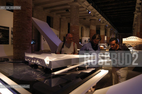 VENEZIA 09/09/04   - 9¡ MOSTRA INTERNAZIONALE DI ARCHITETTURA - BIENNALE ARCHITETTURA :  PROGETTI ESPOSI ALLE CORDERIE  ©Graziano Arici/Rosebud2 ARSENALE