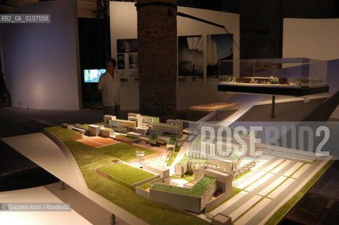VENEZIA 09/09/04   - 9¡ MOSTRA INTERNAZIONALE DI ARCHITETTURA - BIENNALE ARCHITETTURA :  PROGETTI ESPOSI ALLE CORDERIE  ©Graziano Arici/Rosebud2 ARSENALE