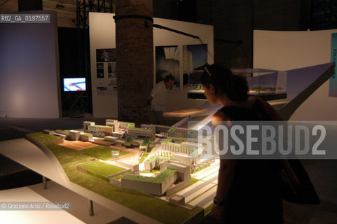 VENEZIA 09/09/04   - 9¡ MOSTRA INTERNAZIONALE DI ARCHITETTURA - BIENNALE ARCHITETTURA :  PROGETTI ESPOSI ALLE CORDERIE  ©Graziano Arici/Rosebud2 ARSENALE