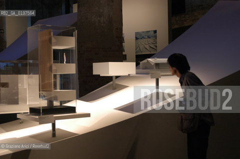 VENEZIA 09/09/04   - 9¡ MOSTRA INTERNAZIONALE DI ARCHITETTURA - BIENNALE ARCHITETTURA :  PROGETTI ESPOSI ALLE CORDERIE  ©Graziano Arici/Rosebud2 ARSENALE