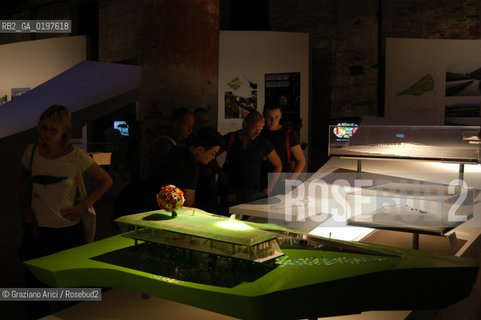 VENEZIA 09/09/04   - 9¡ MOSTRA INTERNAZIONALE DI ARCHITETTURA - BIENNALE ARCHITETTURA : PROGETTI ESPOSTI ALLE CORDERIE  ©Graziano Arici/Rosebud2 ARSENALE