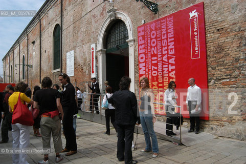 VENEZIA 09/09/04   - 9¡ MOSTRA INTERNAZIONALE DI ARCHITETTURA - BIENNALE ARCHITETTURA : ©Graziano Arici/Rosebud2  ARSENALE