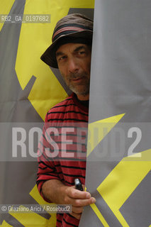 VENEZIA 09/09/04   - 9¡ MOSTRA INTERNAZIONALE DI ARCHITETTURA - BIENNALE ARCHITETTURA : LARCHITETTO RON ARAD ©Graziano Arici/Rosebud2