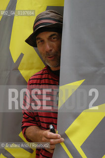 VENEZIA 09/09/04   - 9¡ MOSTRA INTERNAZIONALE DI ARCHITETTURA - BIENNALE ARCHITETTURA : LARCHITETTO RON ARAD ©Graziano Arici/Rosebud2