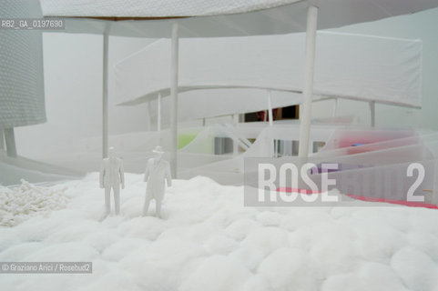 VENEZIA 09/09/04   - 9¡ MOSTRA INTERNAZIONALE DI ARCHITETTURA - BIENNALE ARCHITETTURA : PADIGLIONE USA - GEORGE YU - SHOP LIFT ©Graziano Arici/Rosebud2