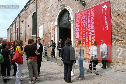VENEZIA 09/09/04   - 9¡ MOSTRA INTERNAZIONALE DI ARCHITETTURA - BIENNALE ARCHITETTURA : ©Graziano Arici/Rosebud2  ARSENALE CORDERIE