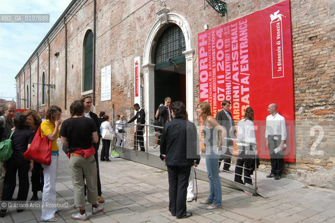 VENEZIA 09/09/04   - 9¡ MOSTRA INTERNAZIONALE DI ARCHITETTURA - BIENNALE ARCHITETTURA : ©Graziano Arici/Rosebud2  ARSENALE CORDERIE