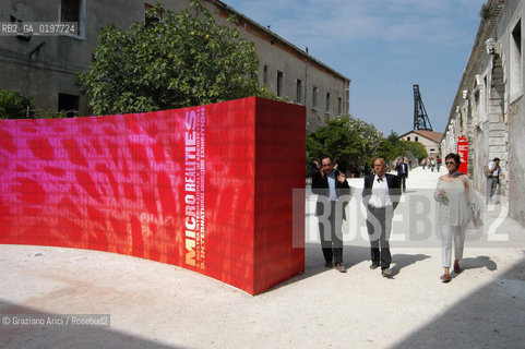 VENEZIA 09/09/04   - 9¡ MOSTRA INTERNAZIONALE DI ARCHITETTURA - BIENNALE ARCHITETTURA : ©Graziano Arici/Rosebud2  ARSENALE