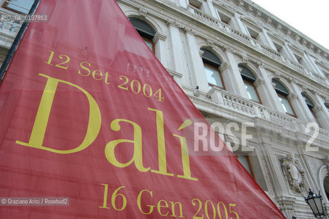 VENEZIA 09/09/04 MOSTRA DALI A PALAZZO GRASSI ©Graziano Arici/Rosebud2 ARTE