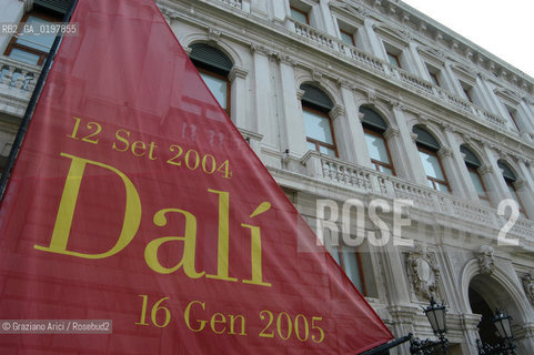 VENEZIA 09/09/04 MOSTRA DALI A PALAZZO GRASSI ©Graziano Arici/Rosebud2 ARTE