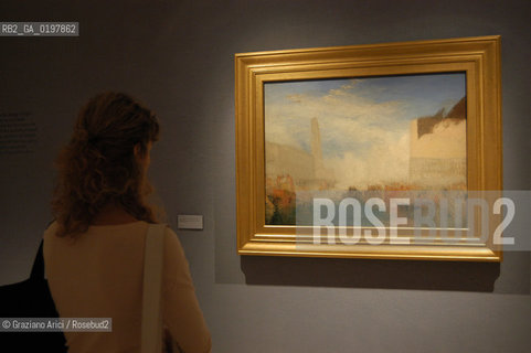 03_09_04 VENICE - MOSTRA TURNER AND VENICE.©Graziano Arici/Rosebud2