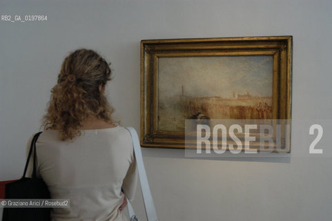 03_09_04 VENICE - MOSTRA TURNER AND VENICE.©Graziano Arici/Rosebud2