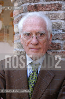 PORDENONE  LEX-DIRETTORE DI RAI TRE  ANGELO GUGLIELMI- ©Graziano Arici/Rosebud2 TELEVISIONE