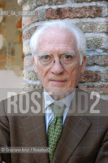 PORDENONE  LEX-DIRETTORE DI RAI TRE  ANGELO GUGLIELMI- ©Graziano Arici/Rosebud2 TELEVISIONE