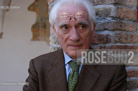 PORDENONE  LEX-DIRETTORE DI RAI TRE  ANGELO GUGLIELMI- ©Graziano Arici/Rosebud2 TELEVISIONE