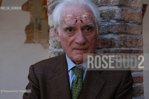 PORDENONE  LEX-DIRETTORE DI RAI TRE  ANGELO GUGLIELMI- ©Graziano Arici/Rosebud2 TELEVISIONE