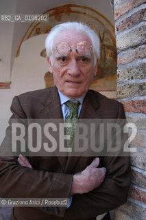 PORDENONE  LEX-DIRETTORE DI RAI TRE  ANGELO GUGLIELMI- ©Graziano Arici/Rosebud2 TELEVISIONE