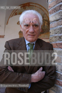 PORDENONE  LEX-DIRETTORE DI RAI TRE  ANGELO GUGLIELMI- ©Graziano Arici/Rosebud2 TELEVISIONE