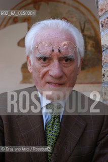 PORDENONE  LEX-DIRETTORE DI RAI TRE  ANGELO GUGLIELMI- ©Graziano Arici/Rosebud2 TELEVISIONE