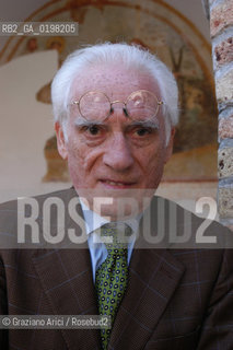 PORDENONE  LEX-DIRETTORE DI RAI TRE  ANGELO GUGLIELMI- ©Graziano Arici/Rosebud2 TELEVISIONE