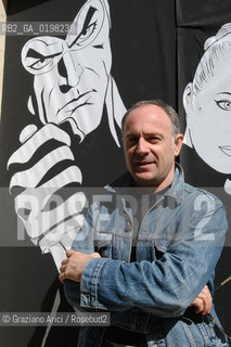 PORDENONE  IL DIEGNATORE DEI FUMETTI DI DIABOLIK EMANUELE BARISON - ©Graziano Arici/Rosebud2 COMICS