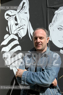 PORDENONE  IL DIEGNATORE DEI FUMETTI DI DIABOLIK EMANUELE BARISON - ©Graziano Arici/Rosebud2 COMICS