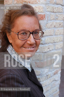 PORDENONE  LA SCENEGGIATRICE TELEVISIVA MARIA VENTURI - © 20004 Graziano Arici/Rosebud2 TELEVISIONE