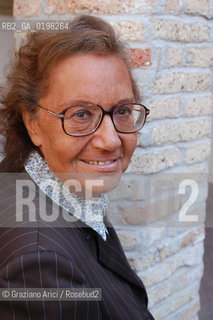 PORDENONE  LA SCENEGGIATRICE TELEVISIVA MARIA VENTURI - © 20004 Graziano Arici/Rosebud2 TELEVISIONE