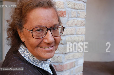 PORDENONE  LA SCENEGGIATRICE TELEVISIVA MARIA VENTURI - © 20004 Graziano Arici/Rosebud2 TELEVISIONE